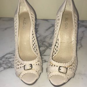 Aldo Peep Toe Heels